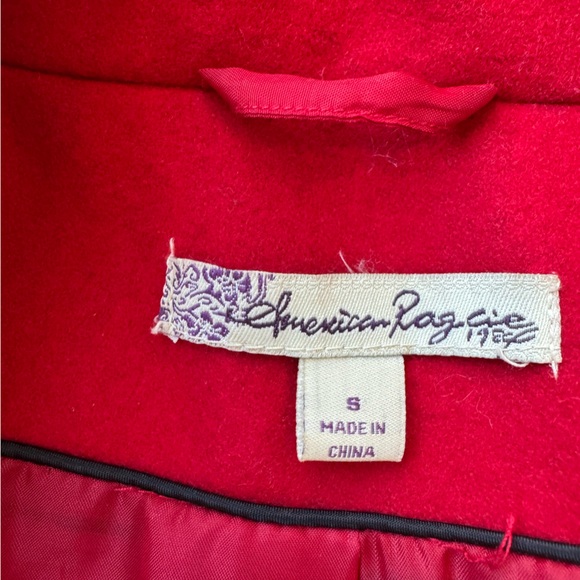 Women's Red Jacket - Picture 4 of 5